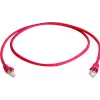 Telegärtner Cat6a S/FTP savienojuma kabelis, 4 m, sarkans