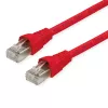 Telegärtner Cat6a S/FTP savienojuma kabelis, 4 m, sarkans
