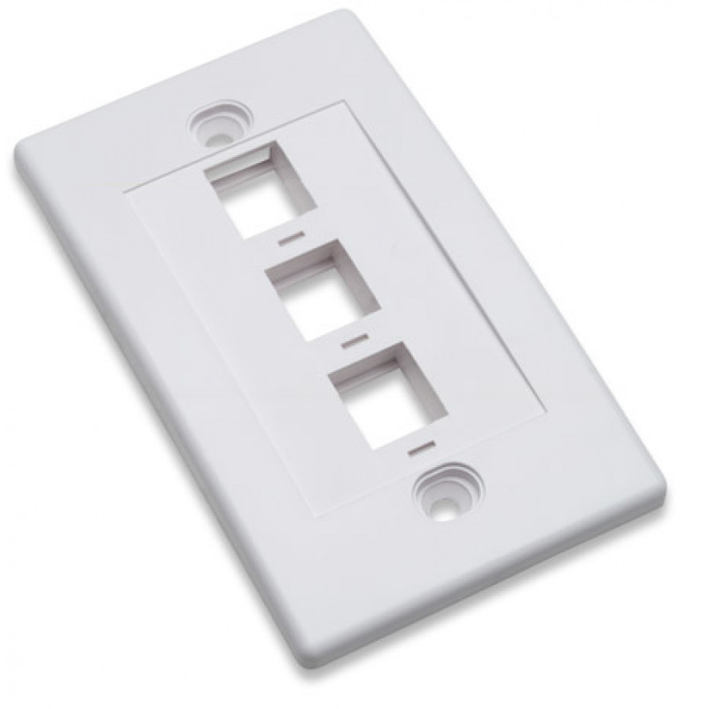 Intellinet 163309 Virsmas montāžas kārba 3x Keystone