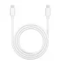 OPPO VOOC kabelis USB-C uz USB-C, 8 A, balts, EU (DL129)