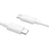 OPPO VOOC kabelis USB-C uz USB-C, 8 A, balts, EU (DL129)