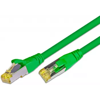 Wirewin Cat6a S/FTP savienojuma kabelis, 1,5 m, zaļš