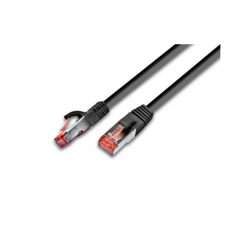 Wirewin Cat6 S/FTP savienojuma kabelis, 0,25 m, melns