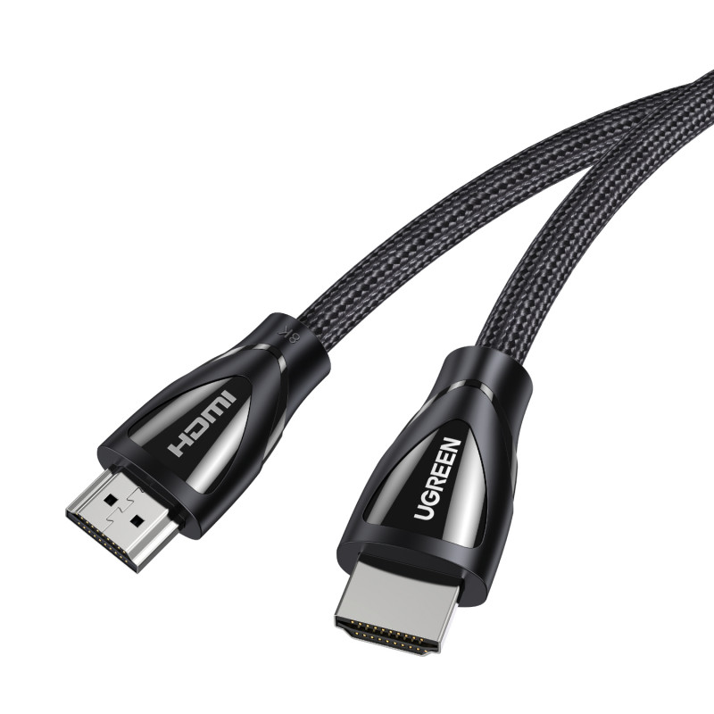 Ugreen HD140 īpaši ātrgaitas HDMI 2.1 kabelis, 3 m, 8K, melns