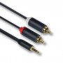 Mercodan PRO Mini Jack–RCA audio kabelis ULTRA, 7,5 m (153212075)