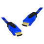 LTC ātrdarbības HDMI kabelis, 5 m, 4K, zils