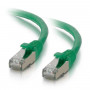 Mercodan Cat6a S/FTP savienojuma kabelis RJ45, 1,5 m, zaļš (371916015)