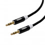 Gizzu 3.5mm AUX kabelis 2m - melns