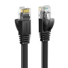 Ugreen plakans Cat6 U/UTP savienojuma kabelis RJ45, 0,5 m, melns