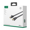 Ugreen plakans Cat6 U/UTP savienojuma kabelis RJ45, 0,5 m, melns