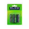 BLOW baterija AA R06P Super Heavy Duty blisteris 4 gabali