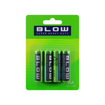 BLOW baterija AA R06P Super Heavy Duty blisteris 4 gabali