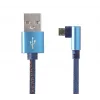 Gembird pīts USB 2.0 kabelis USB-A uz Micro-USB, leņķisks, 1 m