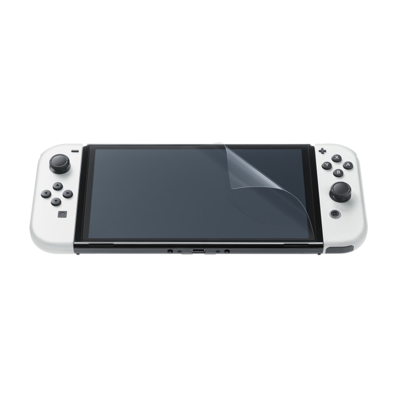 Nintendo Switch maciņš un ekrāna aizsargplēve (melns/balts)