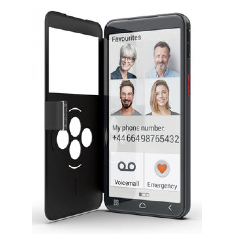 Emporia Smartcover SMART.6lite/SMART.7 lite viedtālruņa maciņš