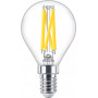 Philips LED Classic WarmGlow spuldze 60W E14, piliena formas, caurspīdīga, regulējama