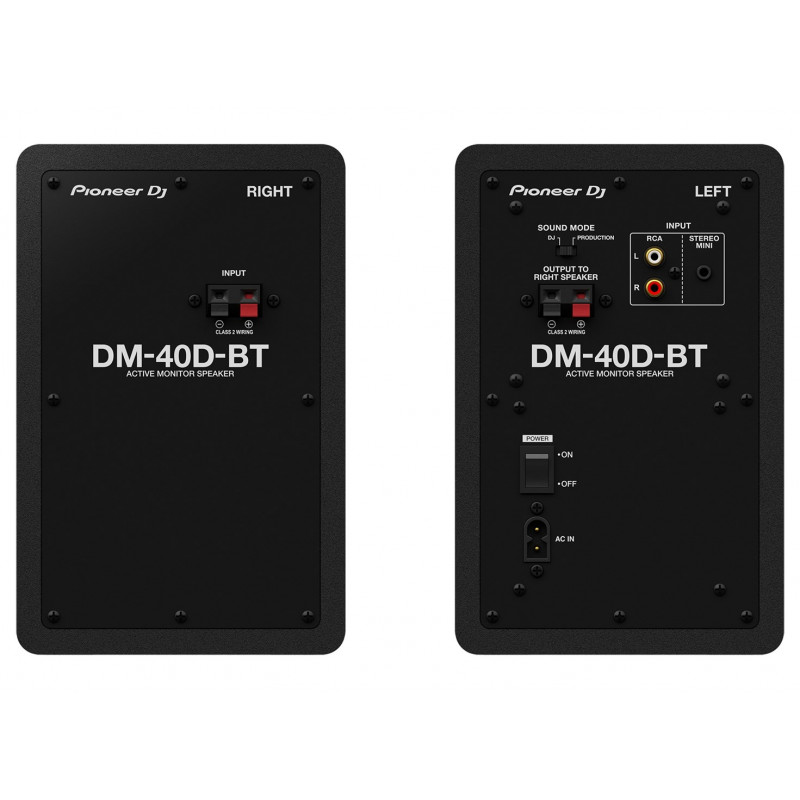Pioneer DM-40D-BT skaļrunis 2 joslu melns vadu un bezvadu 38 W