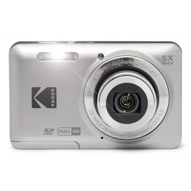 Kodak FZ55 digitālā kamera, sudraba