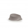 Stefanplast barošanas bļoda Chic 0,35L 18x18x7cm gaiši pelēka