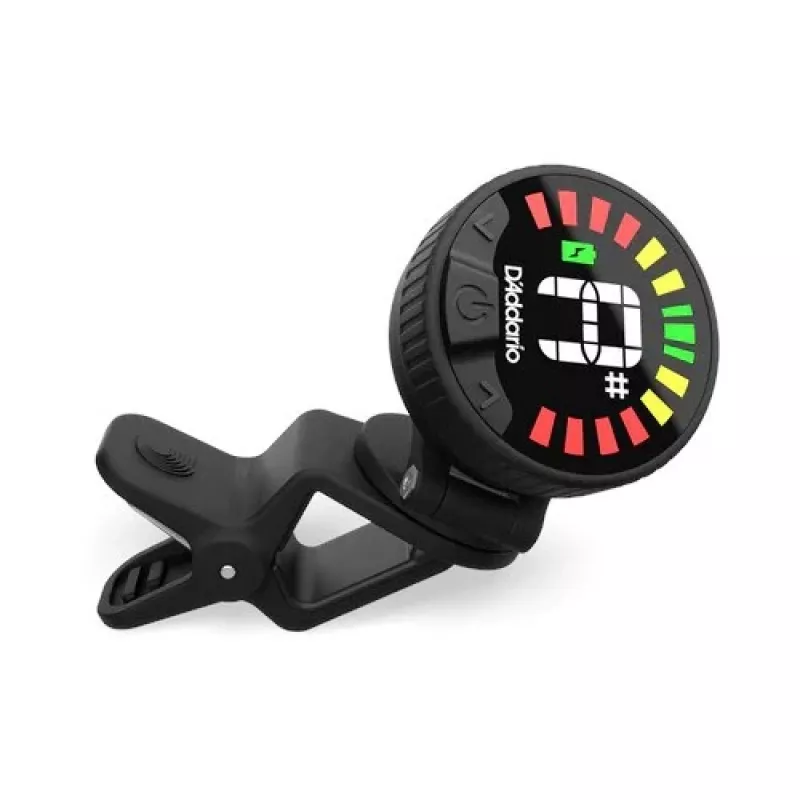 D'Addario PW-CT-26 - ģitāras skaņotājs, melns