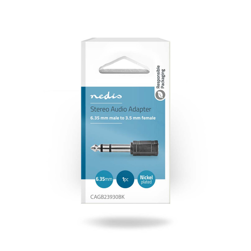 Nedis audio adapteris, 6,35 mm
