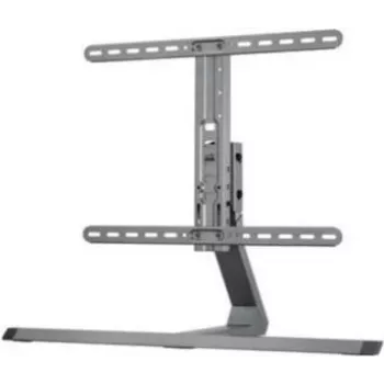 Hagor HA galda statīvs L galda statīvs 55-75 inch LCD displejiem, VESA līdz 600 x 400 mm, sudraba
