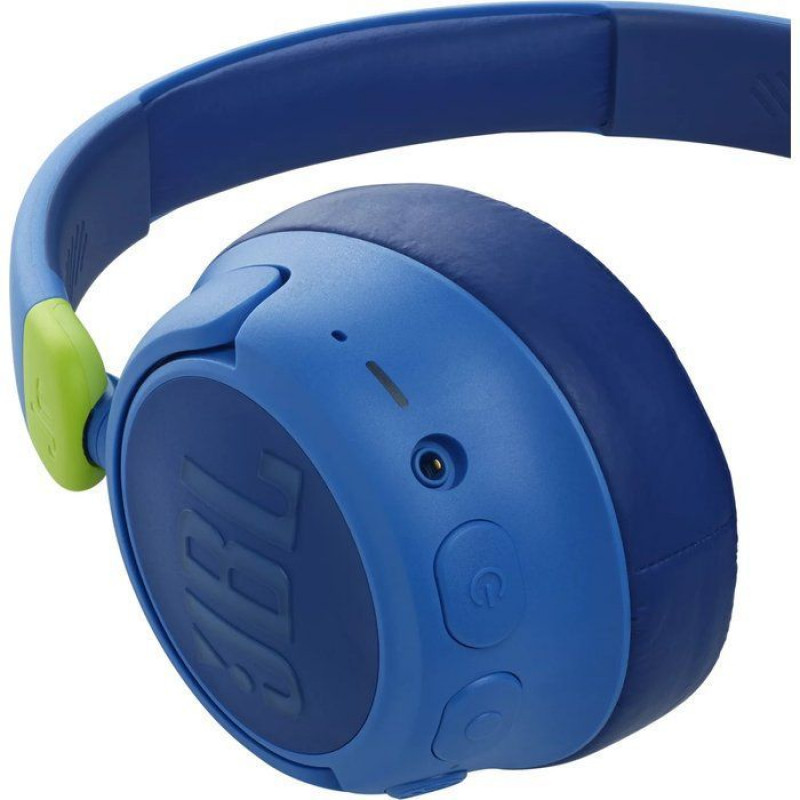 JBL Junior 460NC zilas krāsas galvas loka austiņas