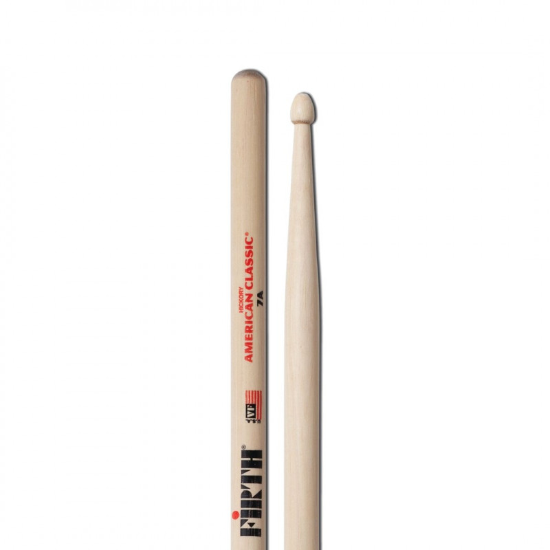 VIC FIRTH 7A American Classic Hickory - bungu vālītes