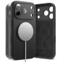 Ringke Silicone Magnetic MagSafe vāciņš iPhone 18 Pro, melns