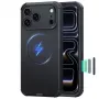 ESR Cyber Tough MagSafe vāciņš iPhone 17 Pro / 18 Pro, melns