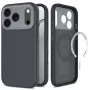 Tech-Protect UNIQ MagSafe CC vāciņš iPhone 17 Pro / 18 Pro, tumši pelēks