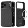 Tech-Protect Ion Carbon Magsafe iPhone 17 Pro Max / 18 Pro Max melns/sudraba viedtālruņa maciņš