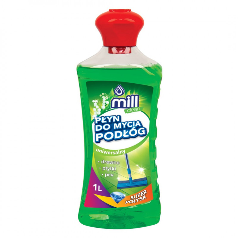 Mill Clean grīdu tīrīšanas līdzeklis, maijpuķīšu smarža, 1 l
