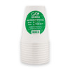 Gogreen videi draudzīgas krūzes 350 ml, 10 gab., baltas