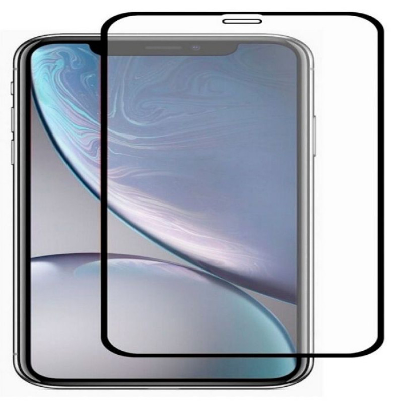 Evelatus 2.5D Full Cover antistatisks rūdīta stikla ekrāna aizsargs Apple iPhone XR/11 (Japan Glue, Corning)