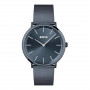 BOSS 1513827 vīriešu analogais kvarca pulkstenis, 37 mm, zils nerūsējošais tērauds