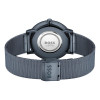 BOSS 1513827 vīriešu analogais kvarca pulkstenis, 37 mm, zils nerūsējošais tērauds