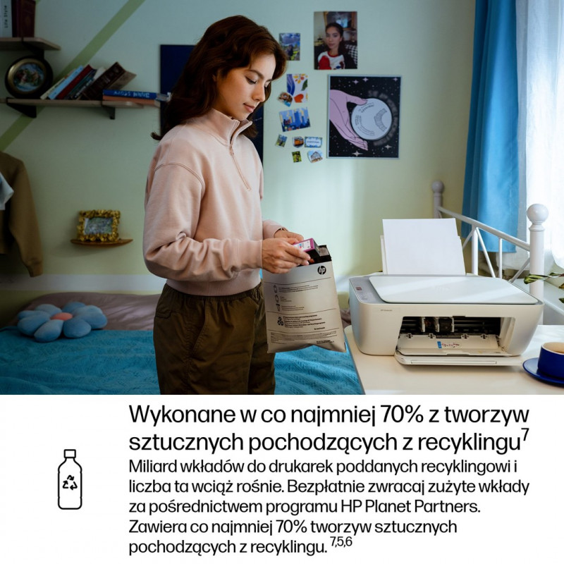 HP DeskJet 2922 daudzfunkcionālā tintes printeris