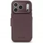 Decoded Leather Detachable Wallet - ādas maciņš iPhone 18 Pro / 17 Pro ar MagSafe saderību (šokolādes brūns)