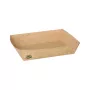 Papstar 87246 vienreizlietojamā bļoda, taisnstūrveida, kartons, brūna, 80 gabali