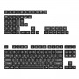 Keychron Double Shot KSA PBT pilna taustiņu vāciņu komplekts - White on Black (PBT-03)