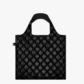 Soma LOQI Metallic – melna Puffy