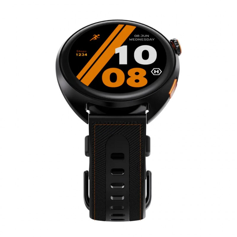 Hammer Ventus PRO viedpulkstenis, GPS, 1,43 inch AMOLED, ūdensizturīgs, melns