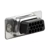 EFB Elektronik D-Sub spiedes korpuss ligzdām, E-DFCR/15