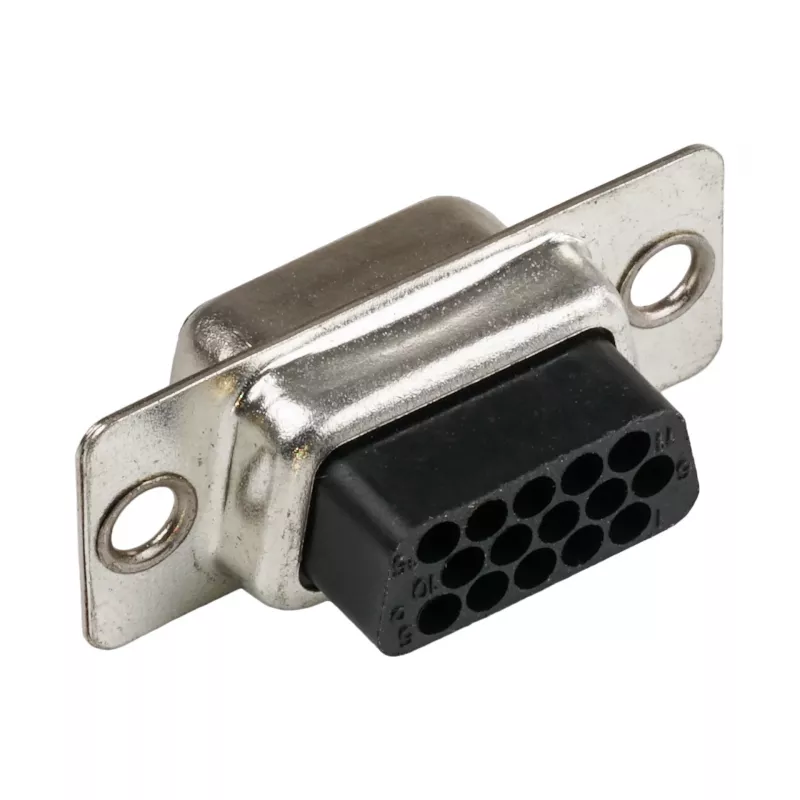 EFB Elektronik D-Sub spiedes korpuss ligzdām, E-DFCR/15