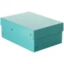 FALKEN PURE uzglabāšanas kaste 1250 loksnes pasteļzila 18.0 x 25.0 x 10.0 cm