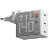 SHARGE Pixel 140 GaN lādētājs, 140W, 3x USB-C, punktmatricas displejs - balts