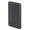 Ksix Powerbank Magslim 5000 mAh magnētiskais USB-C PD 20W ar digitālo displeju, melns