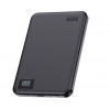 Ksix Powerbank Magslim 5000 mAh magnētiskais USB-C PD 20W ar digitālo displeju, melns