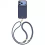 UNIQ Coehl Mirelle vāciņš iPhone 18 Pro Max / 17 Pro Max ar magnētisko uzlādi, zils